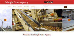 Desktop Screenshot of manglasales.com